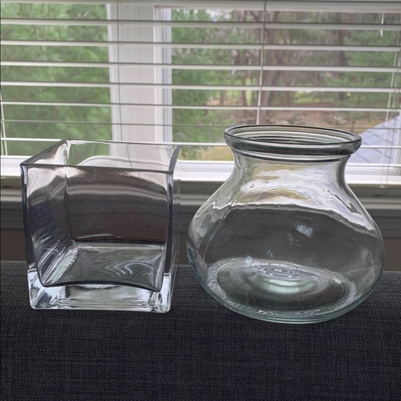 Glass vases small flowers Bouquet 💐 home decor - Picture 2 of 4